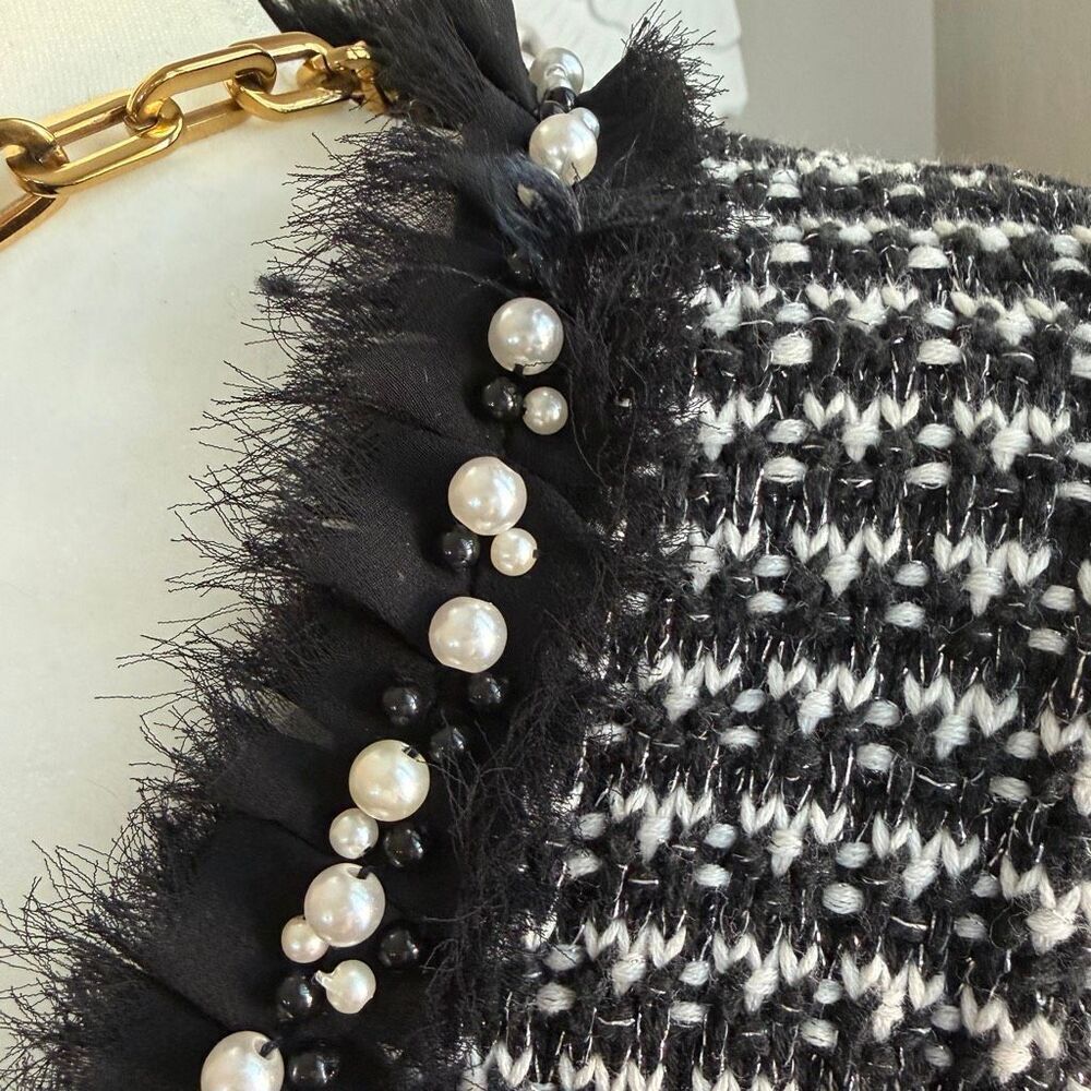 WHBM Beaded Knit Cardigan - Picture 2 of 8